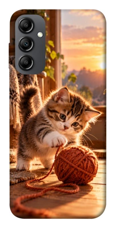 Чехол itsPrint Котик і клубочок затишку для Samsung Galaxy A14 4G/5G, armored, купить оптом с доставкой