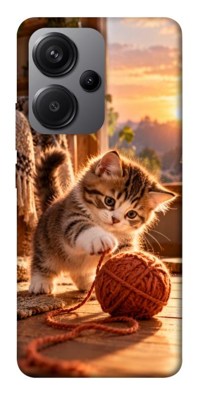 Чехол itsPrint Котик і клубочок затишку для Xiaomi Redmi Note 13 Pro+, armored, купить оптом с доставкой