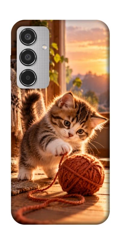 Чехол itsPrint Котик і клубочок затишку для Samsung Galaxy M35 5G, armored, купить оптом с доставкой