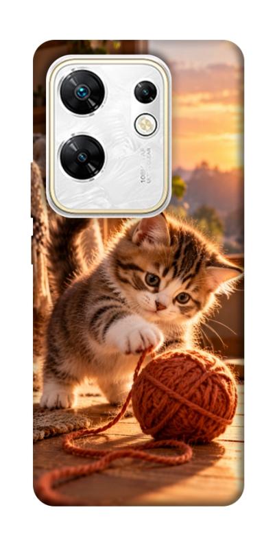 Чехол itsPrint Котик і клубочок затишку для Infinix Zero 30 4G, armored, купить оптом с доставкой