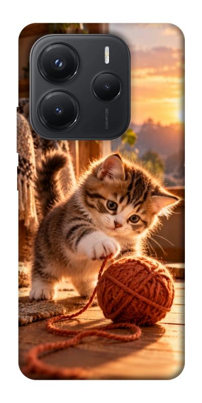 Чехол itsPrint Котик і клубочок затишку для Xiaomi Redmi Note 14 5G, armored, купить оптом с доставкой