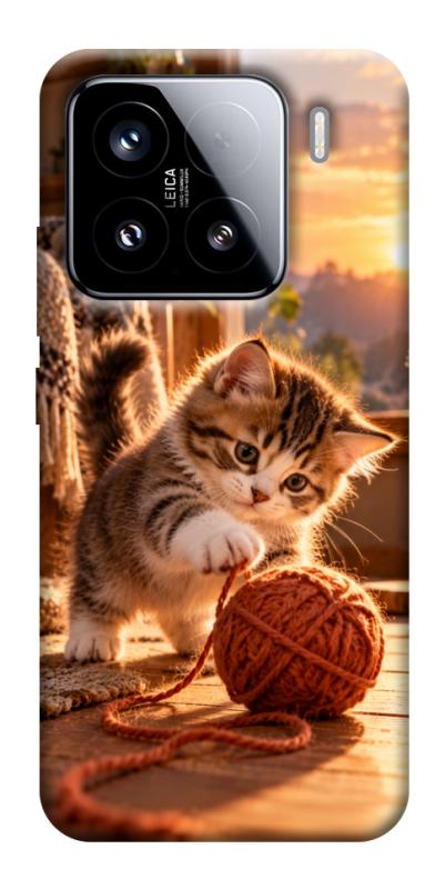 Чехол itsPrint Котик і клубочок затишку для Xiaomi 15, armored, купить оптом с доставкой