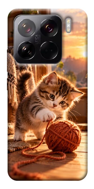 Чохол itsPrint Котик і клубочок затишку для Xiaomi 15 Pro, armored, купити оптом з доставкою