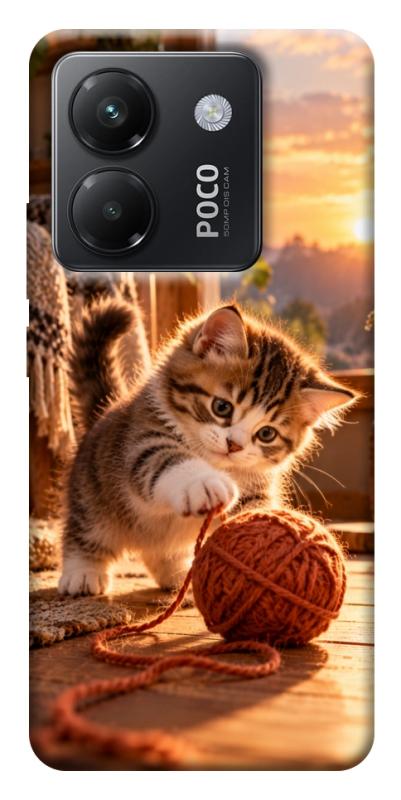 Чехол itsPrint Котик і клубочок затишку для Xiaomi Poco M7 Pro 5G, armored, купить оптом с доставкой