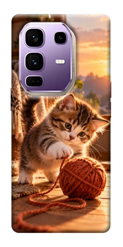 Чехол itsPrint Котик і клубочок затишку для Infinix Note 50 Pro+, armored, купить оптом с доставкой
