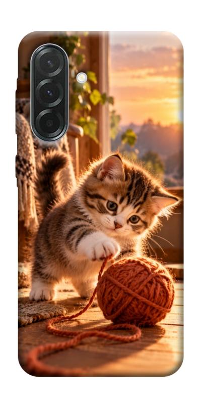 Чехол itsPrint Котик і клубочок затишку для Samsung Galaxy A57 5G, armored, купить оптом с доставкой