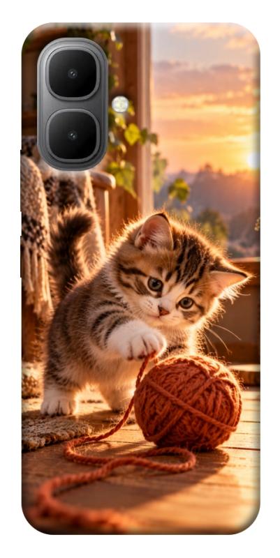 Чехол itsPrint Котик і клубочок затишку для Infinix Smart 10, armored, купить оптом с доставкой