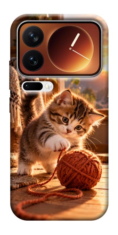 Чехол itsPrint Котик і клубочок затишку для Xiaomi 17 Pro Max, armored, купить оптом с доставкой