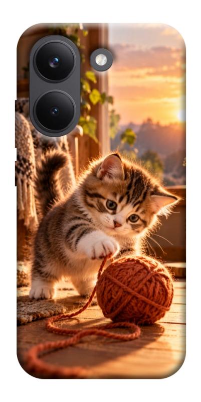 Чехол itsPrint Котик і клубочок затишку для Xiaomi Poco X8 Pro, armored, купить оптом с доставкой