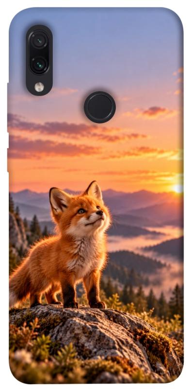 Чохол itsPrint Лисеня на світанку для Xiaomi Redmi Note 7 / Note 7 Pro / Note 7s, armored, купити оптом з доставкою