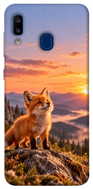 Чехол itsPrint Лисеня на світанку для Samsung Galaxy A20 / A30, armored, купить оптом с доставкой