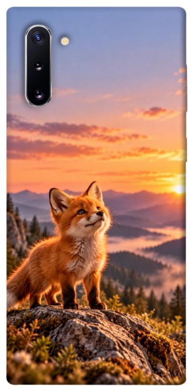 Чехол itsPrint Лисеня на світанку для Samsung Galaxy Note 10, armored, купить оптом с доставкой