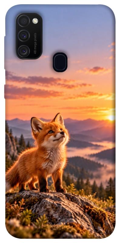 Чохол itsPrint Лисеня на світанку для Samsung Galaxy M30s / M21, armored, купити оптом з доставкою