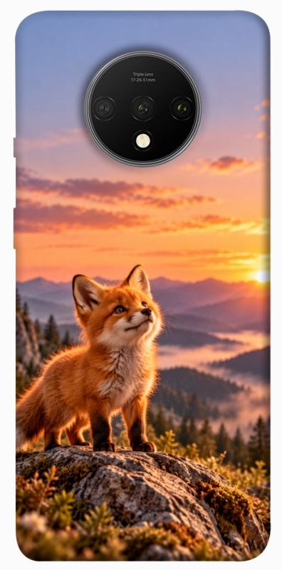 Чохол itsPrint Лисеня на світанку для OnePlus 7T, armored, купити оптом з доставкою