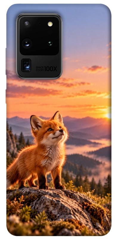 Чохол itsPrint Лисеня на світанку для Samsung Galaxy S20 Ultra, armored, купити оптом з доставкою