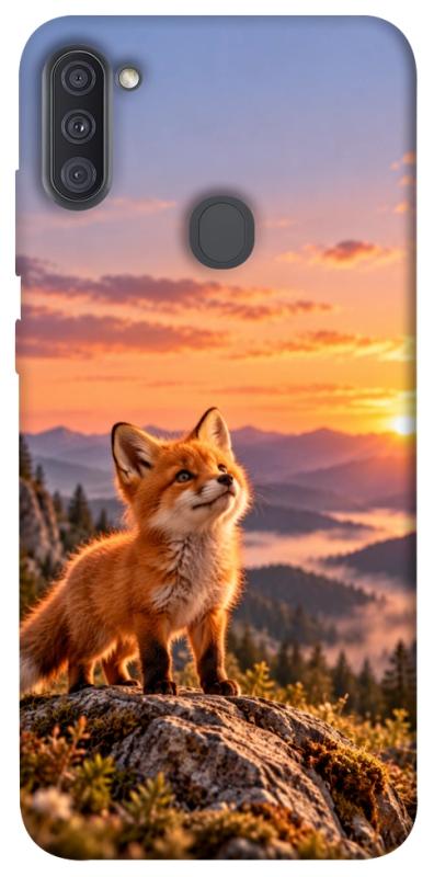 Чохол itsPrint Лисеня на світанку для Samsung Galaxy A11, armored, купити оптом з доставкою