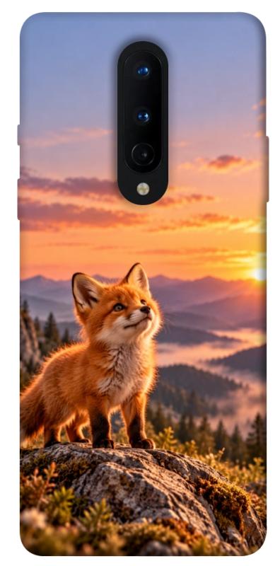Чохол itsPrint Лисеня на світанку для OnePlus 8, armored, купити оптом з доставкою