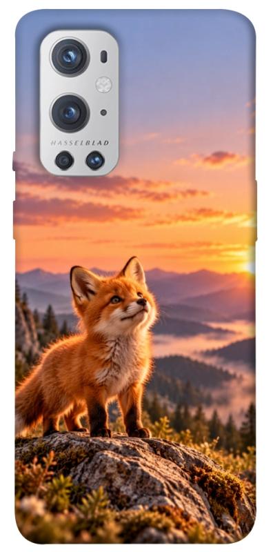 Чохол itsPrint Лисеня на світанку для OnePlus 9 Pro, armored, купити оптом з доставкою