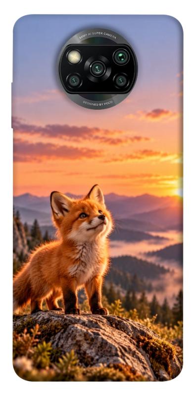 Чохол itsPrint Лисеня на світанку для Xiaomi Poco X3 NFC / Poco X3 Pro, armored, купити оптом з доставкою