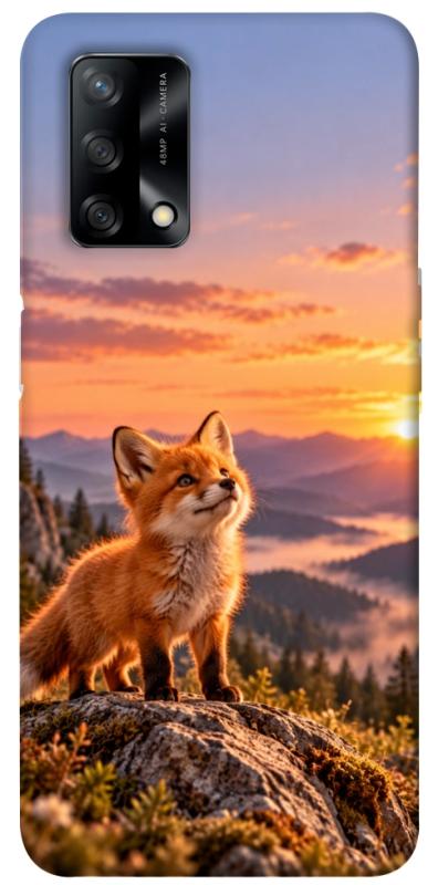 Чехол itsPrint Лисеня на світанку для Oppo A74 4G, armored, купить оптом с доставкой