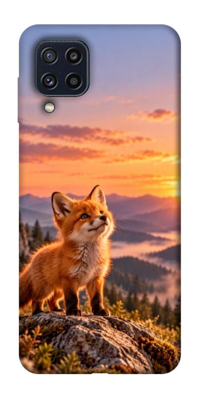 Чохол itsPrint Лисеня на світанку для Samsung Galaxy M32, armored, купити оптом з доставкою