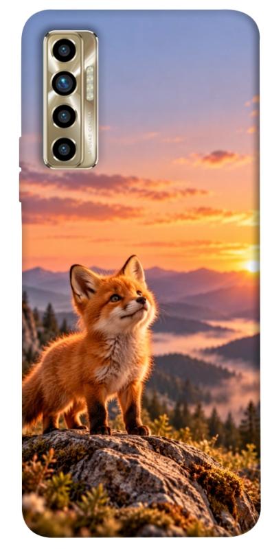 Чехол itsPrint Лисеня на світанку для TECNO Camon 17P, armored, купить оптом с доставкой
