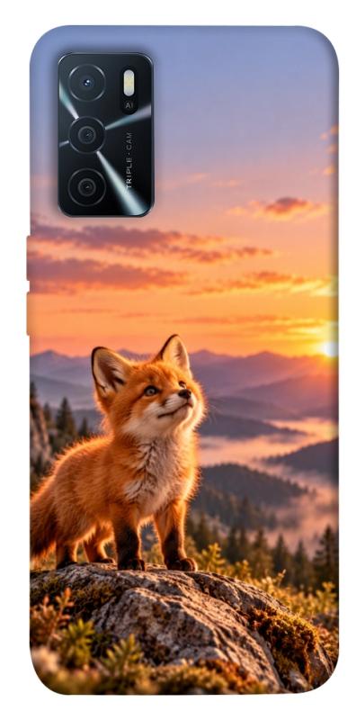 Чохол itsPrint Лисеня на світанку для Oppo A16s / A16, armored, купити оптом з доставкою