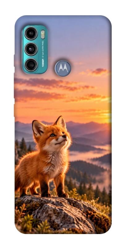 Чехол itsPrint Лисеня на світанку для Motorola Moto G60, armored, купить оптом с доставкой