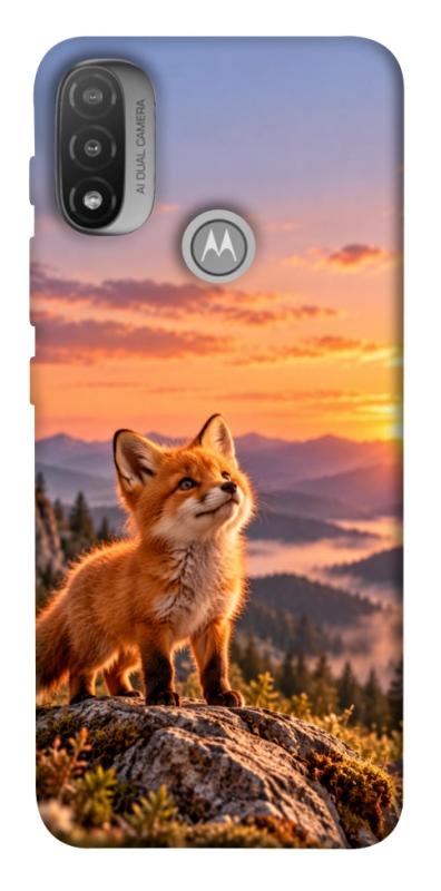 Чехол itsPrint Лисеня на світанку для Motorola Moto E20, armored, купить оптом с доставкой