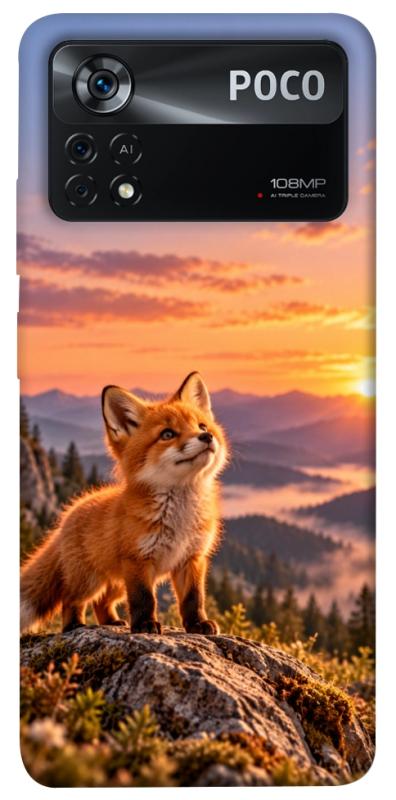 Чохол itsPrint Лисеня на світанку для Xiaomi Poco X4 Pro 5G, armored, купити оптом з доставкою