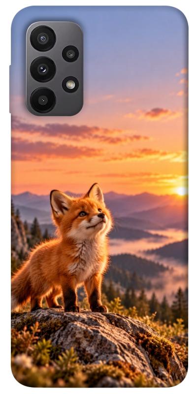Чехол itsPrint Лисеня на світанку для Samsung Galaxy A23 4G, armored, купить оптом с доставкой