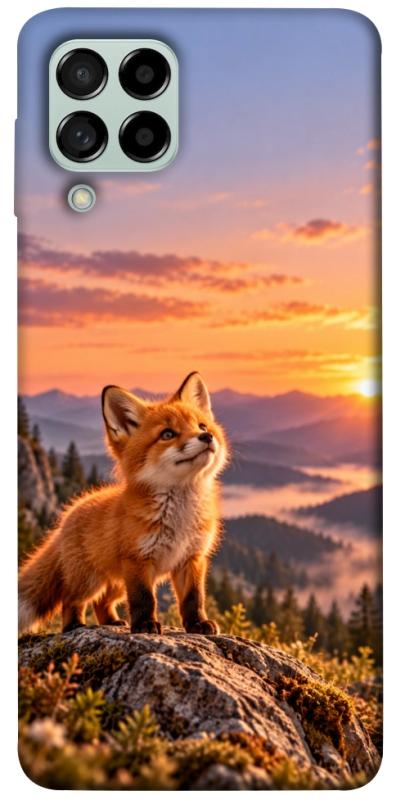 Чохол itsPrint Лисеня на світанку для Samsung Galaxy M53 5G, armored, купити оптом з доставкою