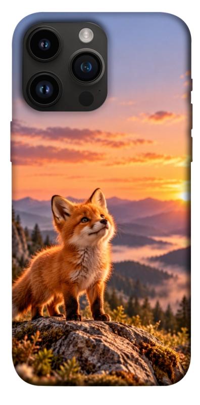 Чохол itsPrint Лисеня на світанку для Apple iPhone 14 Pro Max (6.7"), armored, купити оптом з доставкою