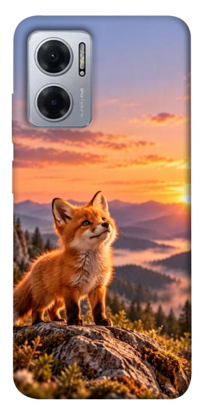 Чохол itsPrint Лисеня на світанку для Xiaomi Redmi Note 11E, armored, купити оптом з доставкою