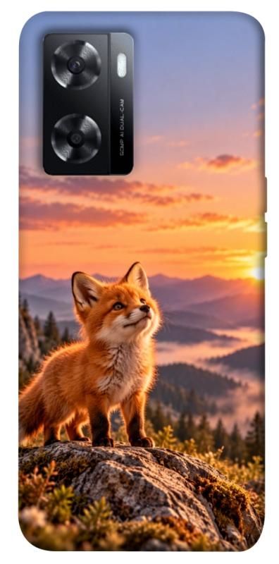 Чехол itsPrint Лисеня на світанку для Oppo A57s, armored, купить оптом с доставкой