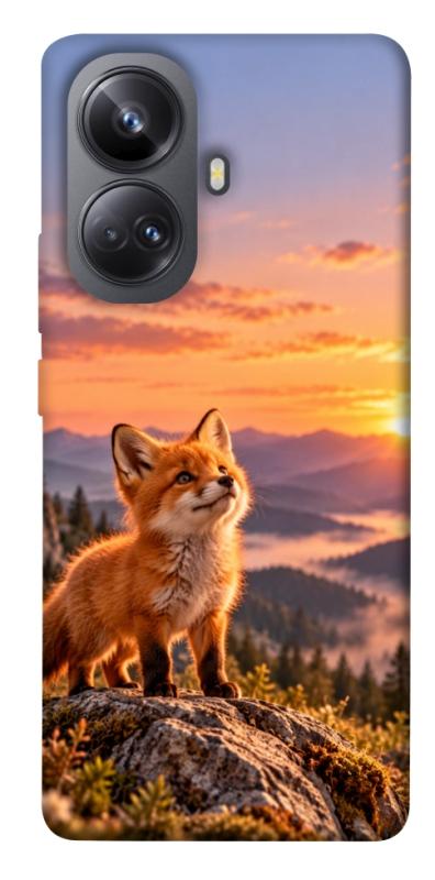 Чохол itsPrint Лисеня на світанку для Realme 10 Pro+, armored, купити оптом з доставкою