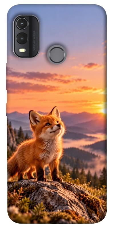 Чохол itsPrint Лисеня на світанку для Nokia G11 Plus, armored, купити оптом з доставкою