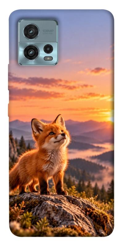 Чохол itsPrint Лисеня на світанку для Motorola Moto G72, armored, купити оптом з доставкою