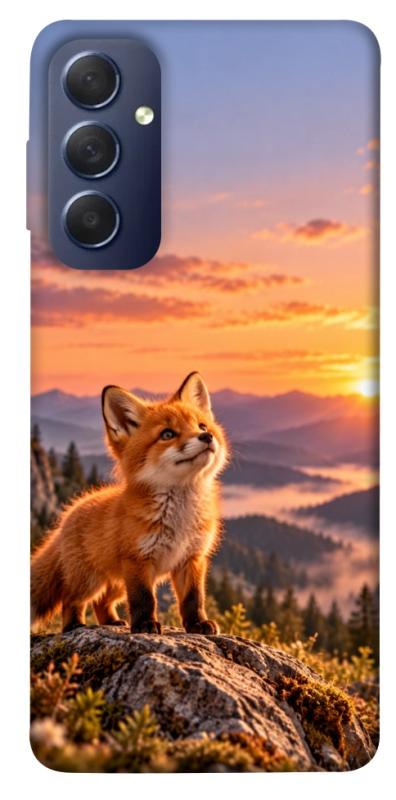 Чохол itsPrint Лисеня на світанку для Samsung Galaxy M54 5G, armored, купити оптом з доставкою