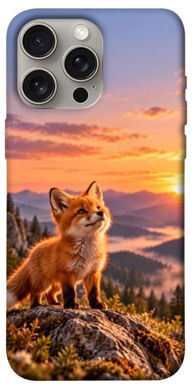 Чехол itsPrint Лисеня на світанку для Apple iPhone 15 Pro Max (6.7"), armored, купить оптом с доставкой
