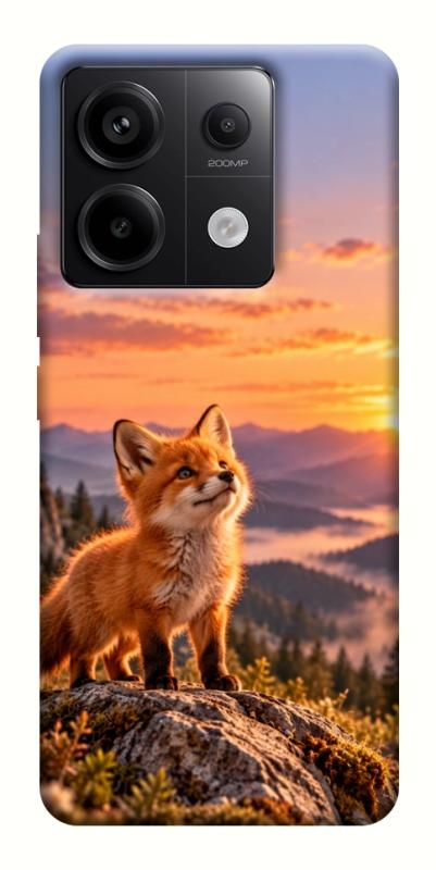 Чохол itsPrint Лисеня на світанку для Xiaomi Redmi Note 13 Pro 4G, armored, купити оптом з доставкою