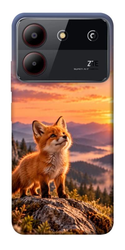 Чехол itsPrint Лисеня на світанку для ZTE Blade A54 4G, armored, купить оптом с доставкой