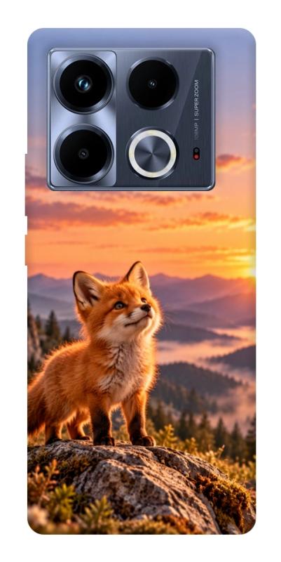 Чехол itsPrint Лисеня на світанку для Infinix Note 40 4G, armored, купить оптом с доставкой