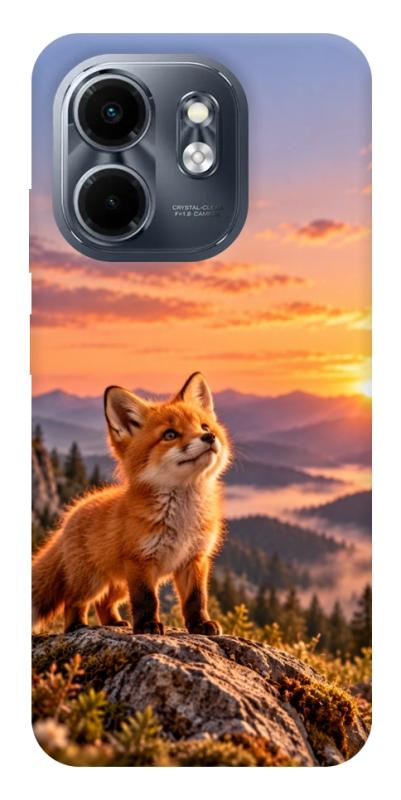 Чехол itsPrint Лисеня на світанку для Infinix Smart 9 4G / Hot 50i, armored, купить оптом с доставкой