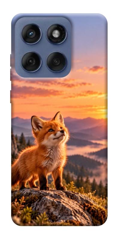 Чохол itsPrint Лисеня на світанку для Motorola Edge 60 Fusion, armored, купити оптом з доставкою