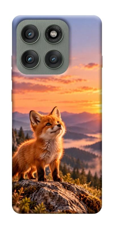 Чехол itsPrint Лисеня на світанку для Motorola Edge 60 Pro, armored, купить оптом с доставкой