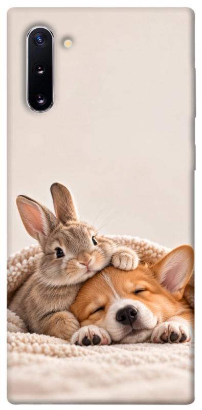 Чохол itsPrint Rabbit and corgi для Samsung Galaxy Note 10, armored, купити оптом з доставкою