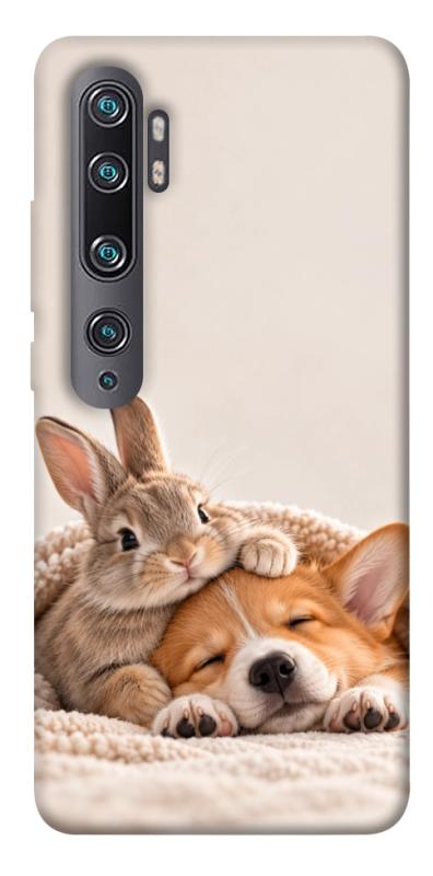 Чохол itsPrint Rabbit and corgi для Xiaomi Mi Note 10 / Note 10 Pro / Mi CC9 Pro, armored, купити оптом з доставкою