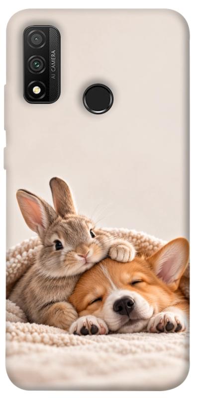 Чохол itsPrint Rabbit and corgi для Huawei P Smart (2020), armored, купити оптом з доставкою