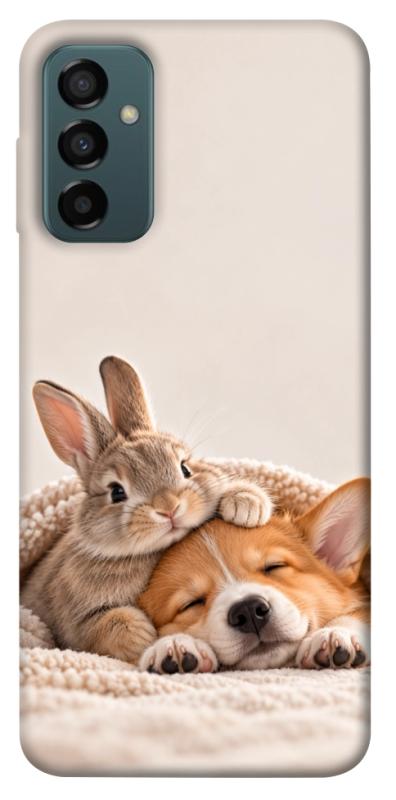 Чехол itsPrint Rabbit and corgi для Samsung Galaxy M23 5G, armored, купить оптом с доставкой